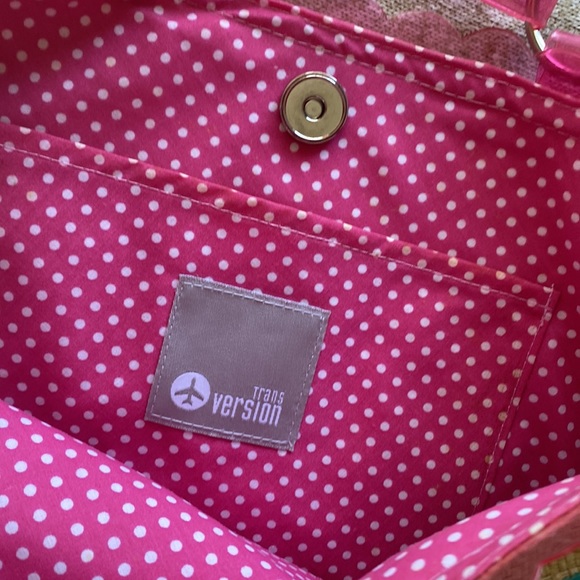 Multicolored sparkly RAFFIA shoulder bag. - Picture 5 of 5